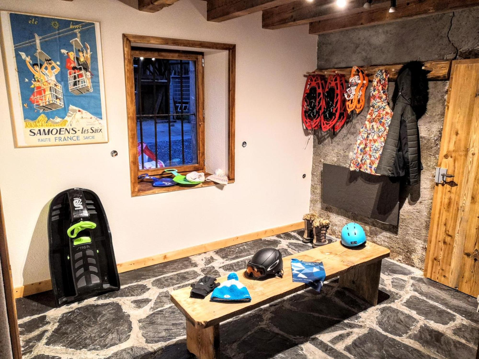 Chez Lucienne, Jacuzzi Et Sauna Samoëns Exterior foto