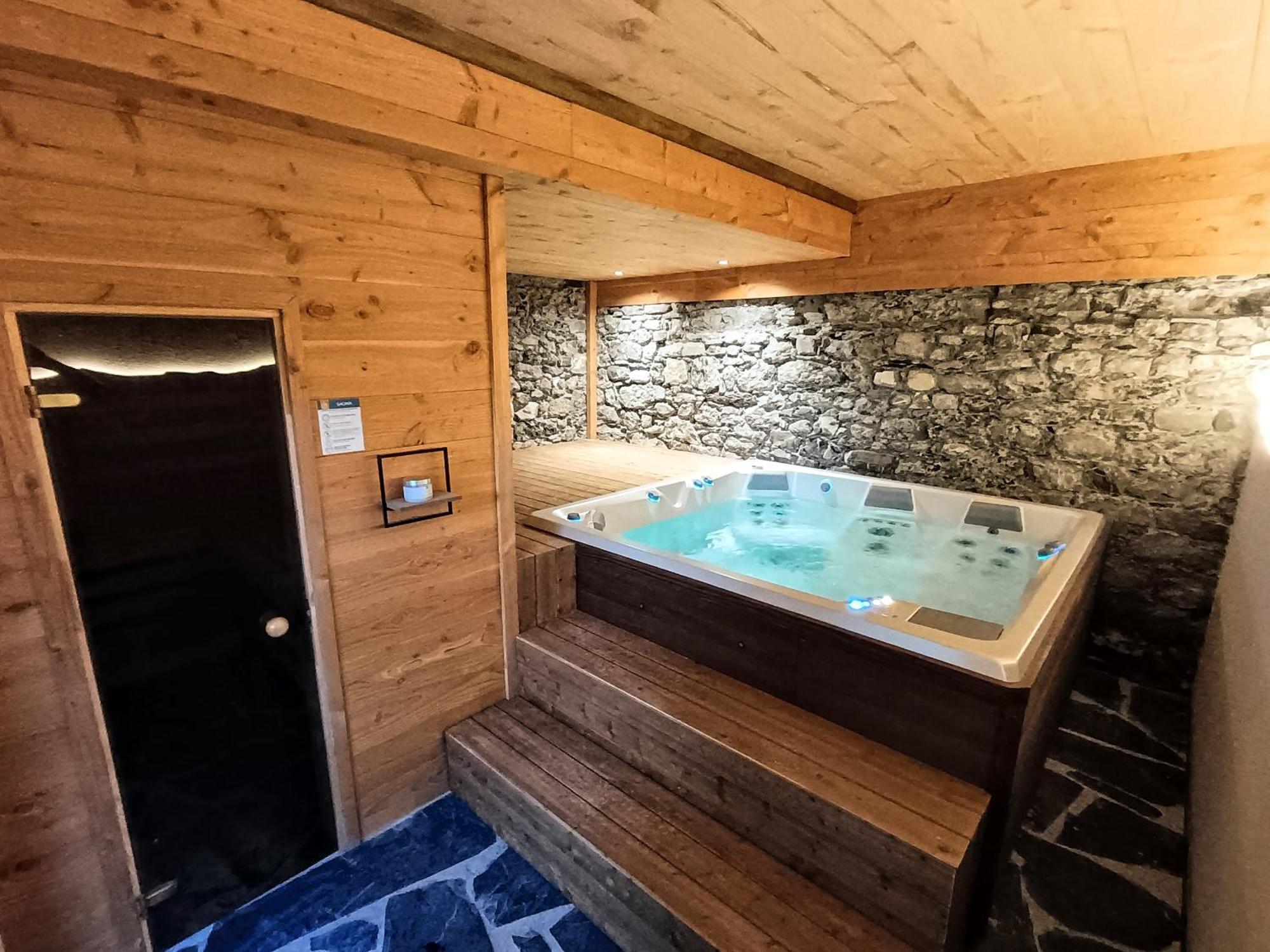 Chez Lucienne, Jacuzzi Et Sauna Samoëns Exterior foto